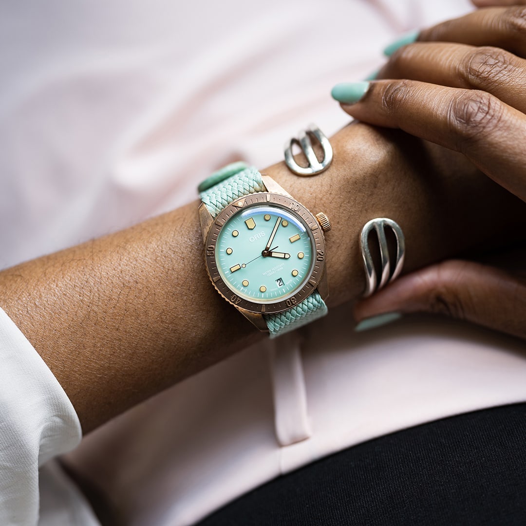Divers Sixty-Five Cotton Candy - 01 733 7771 3157-07 3 19 03BRS | Oris